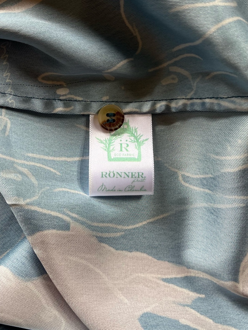Ronner Design Horse Print Tie-Waist Dress - Picture 7 of 8